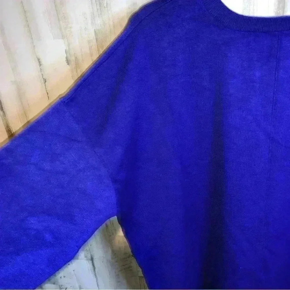 Cynthia Rowley Tunic Sweater Blue Pullover Size 1X - Picture 14 of 16